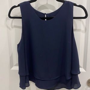 Zara blue blouse